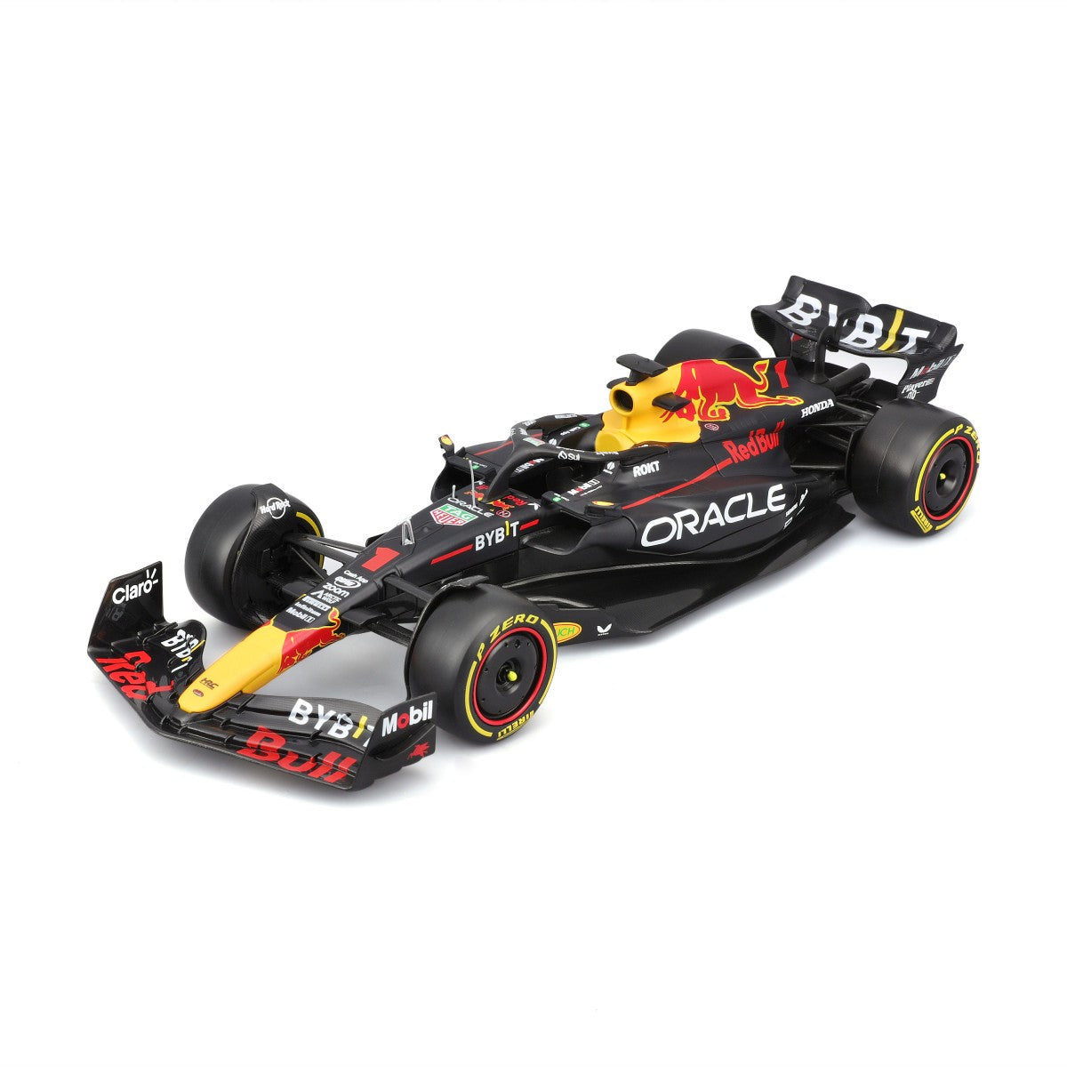 Bburago 1:24 F1 Car Model Red Bull Racing RB19 #1 Max Verstappen w/Figurine