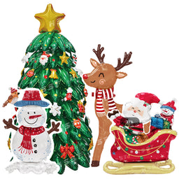 Christmas & New Year Foil Balloon