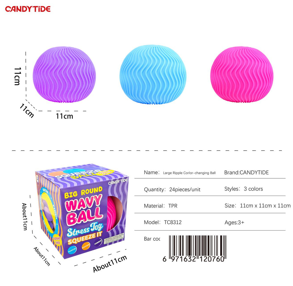 CANDYTIDE Squishy Toys