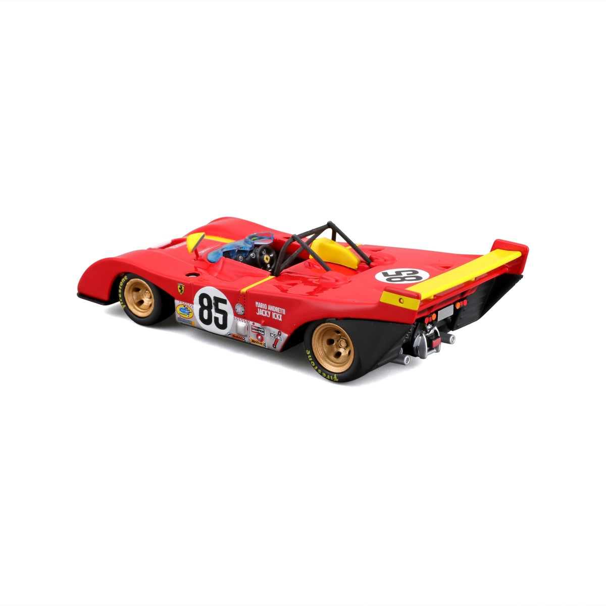 Bburago 1:43 Ferrari 312 P 1972 Alloy Model Car