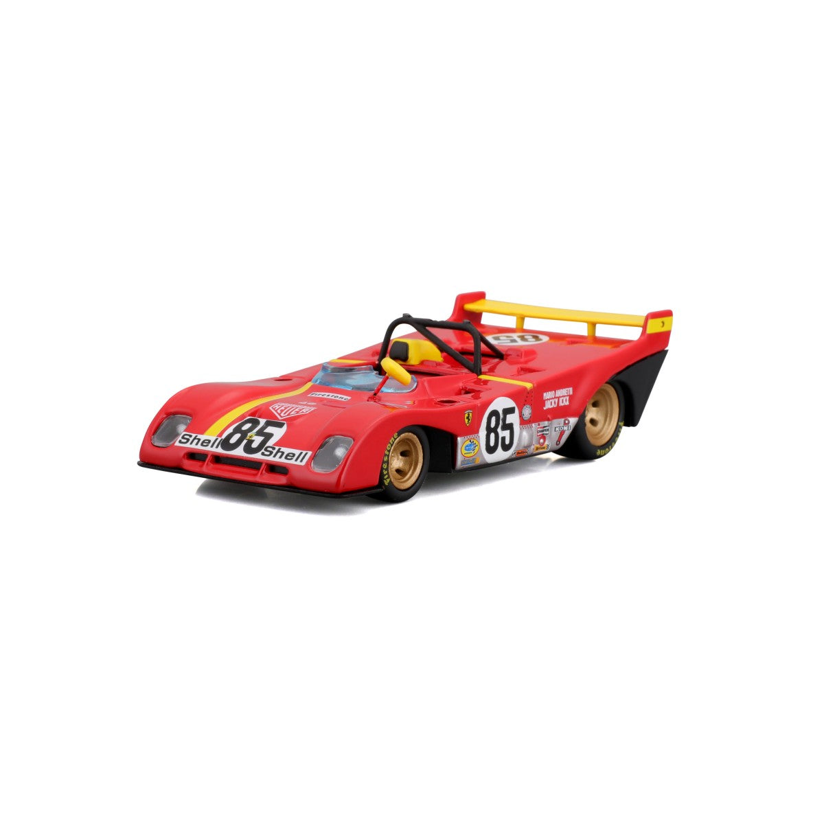 Bburago 1:43 Ferrari 312 P 1972 Alloy Model Car