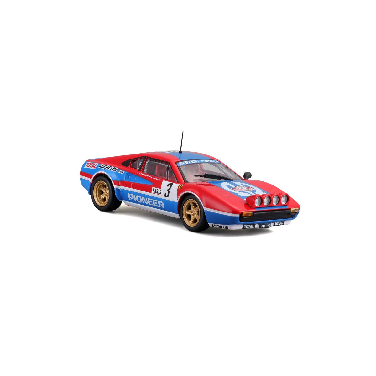 Bburago 1:43 Ferrari 308 GTB 1982 Alloy Model Car