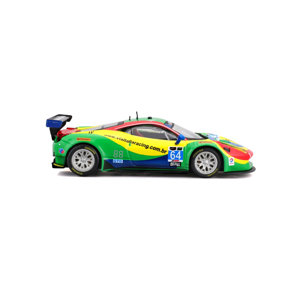 Bburago 1:43 Ferrari 458 Italia GT3 2015 Alloy Model Car