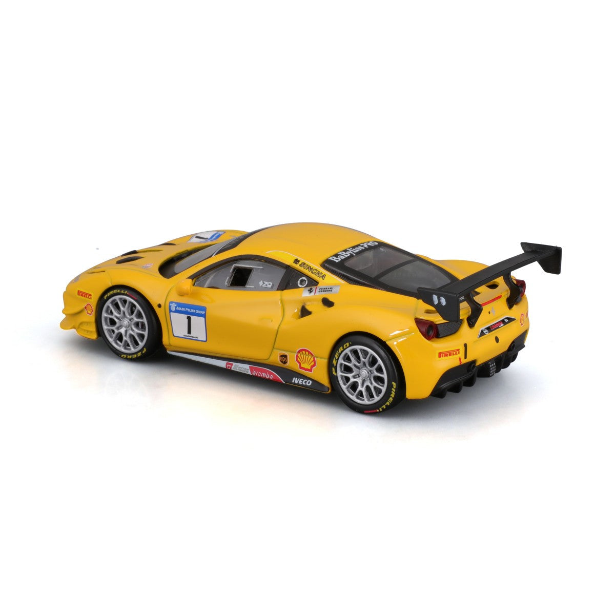 Bburago 1:43 Ferrari 488 Challenge 2017 Alloy Model Car