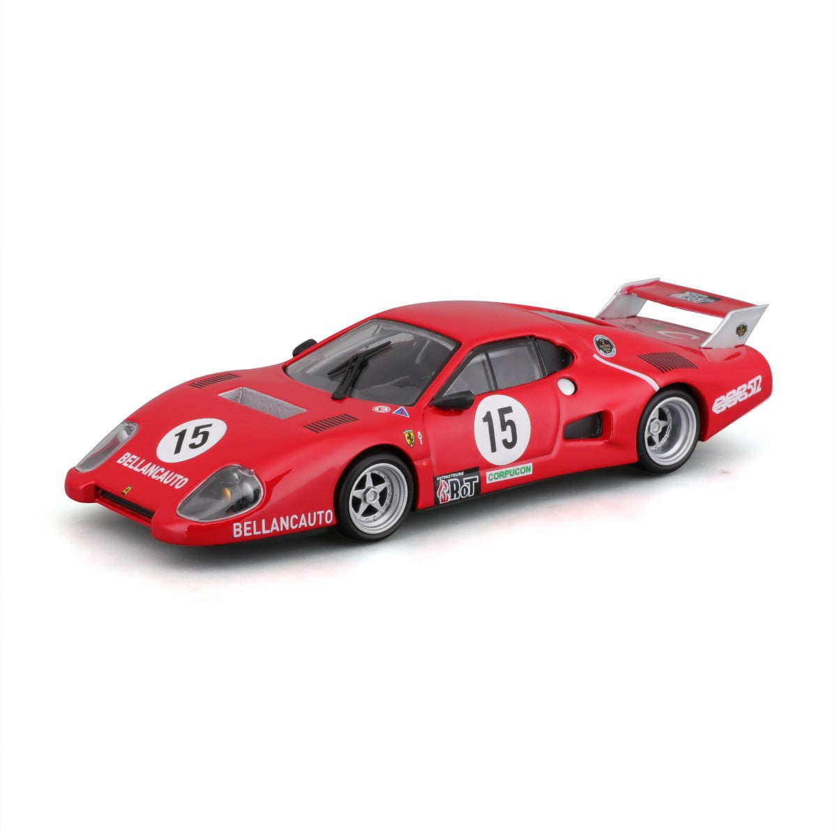 Bburago 1:43 Ferrari 512 BB II SERIE 1981 Alloy Model Car