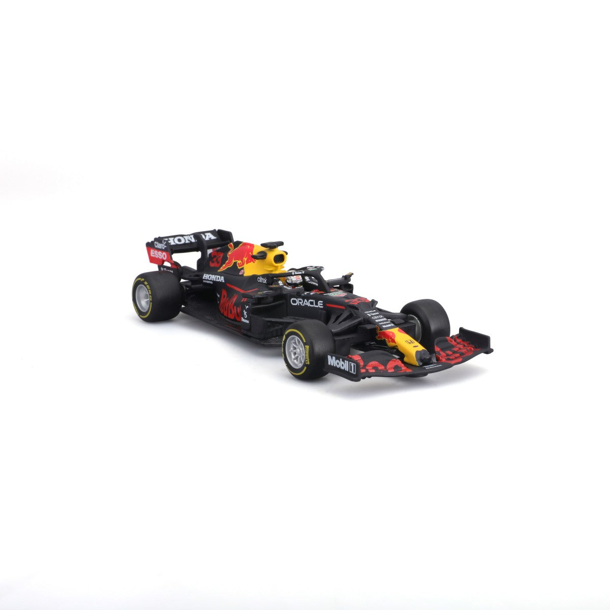 Bburago 1:43 F1 Red Bull Racing RB16B #33 Max Verstappen w/Helmet