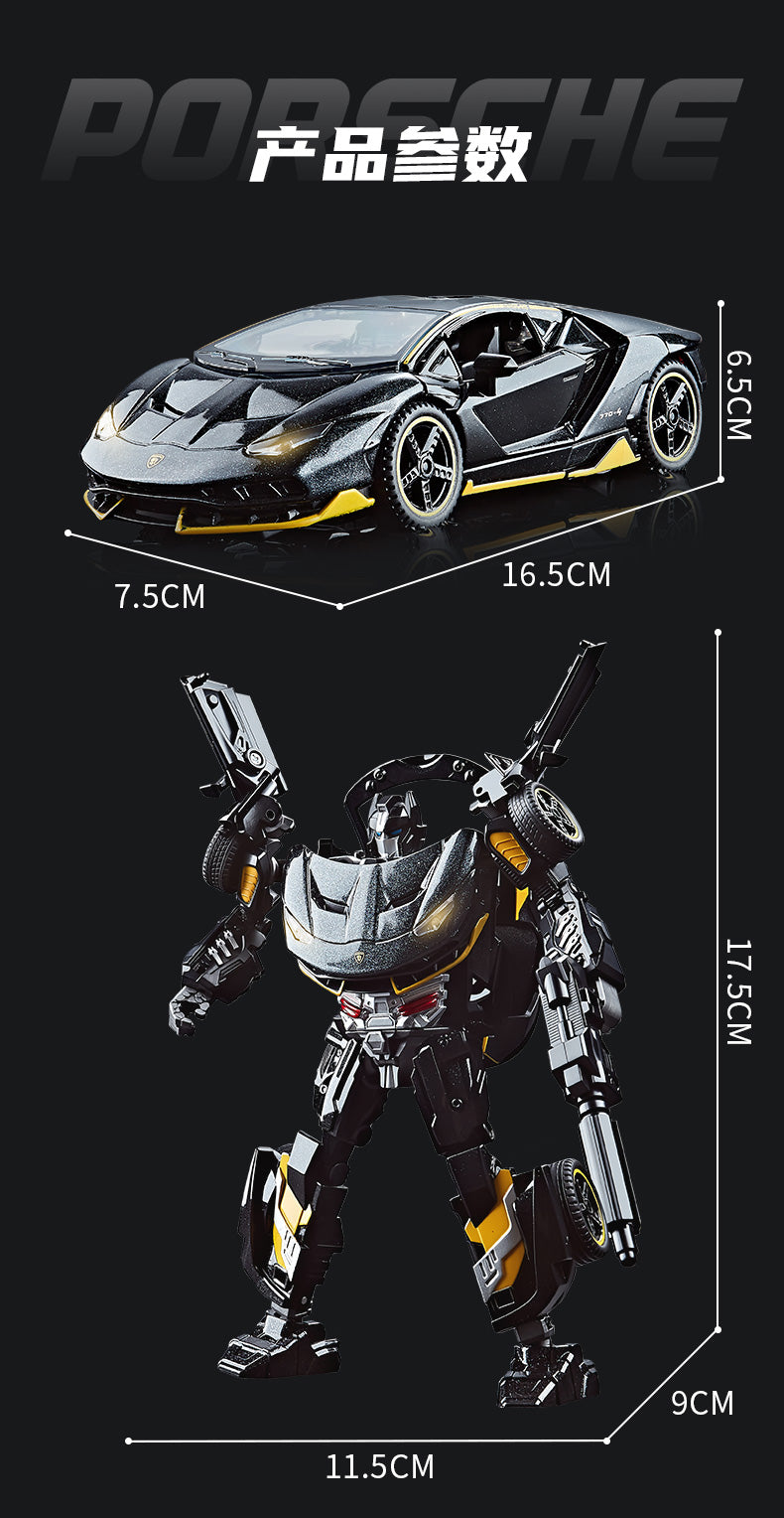 Deformable Alloy Car