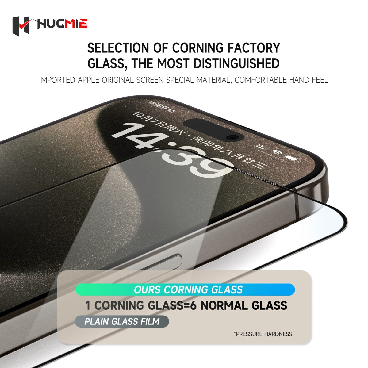 Hugmie® Corning Glass (iPhone) Screen Protector