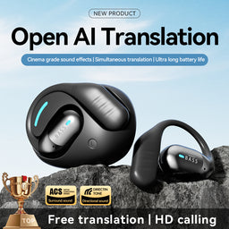 BASS AI-2 AI Translation Open Earphones