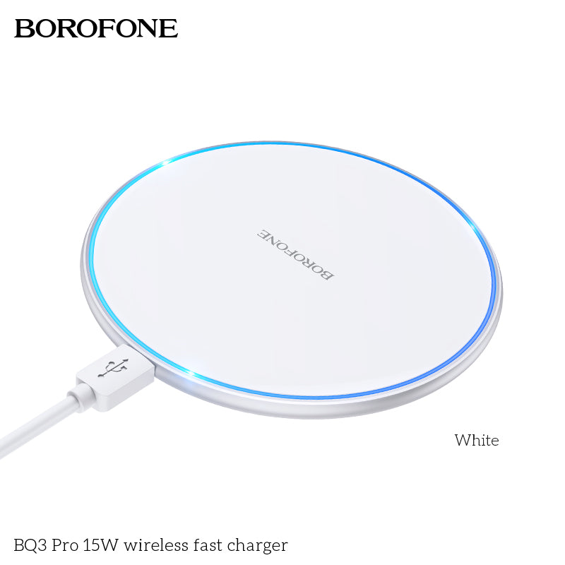 BOROFONE BQ3 Pro 15W Wireless Fast Charger
