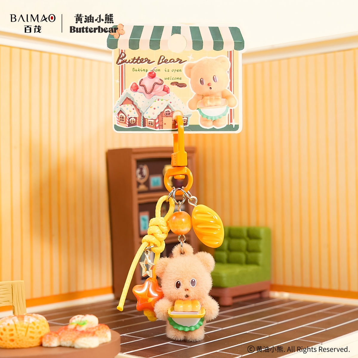 BAIMAO Pendant Keychain Toys