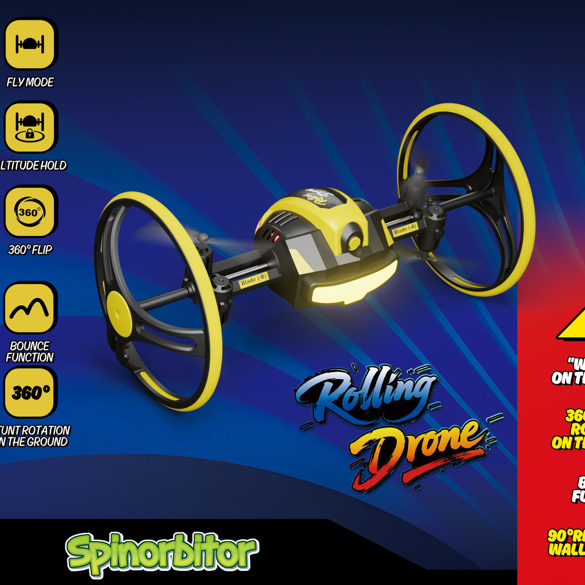 Spin Flyball & Drone