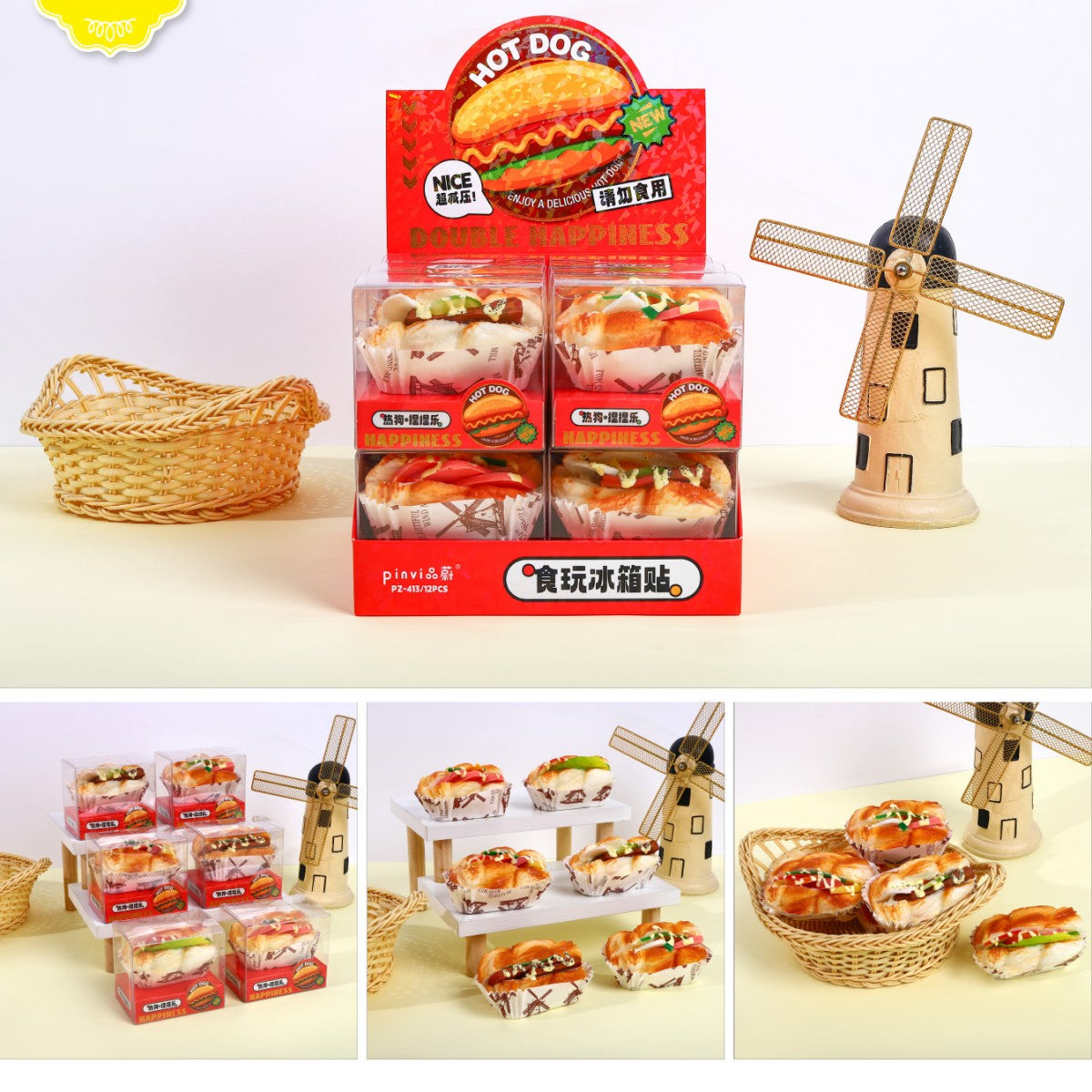 PINVI Kawaii Food Squishies