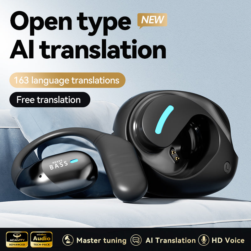 BASS BASS-AI-2 AI Translation Open Earphones