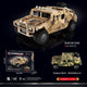 JSJ DIY Wooden building block toy car
