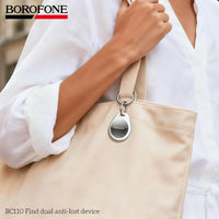 Borofone BC110 Find Dual Anti-Lost Smart Tracker for Keys, Bags & More