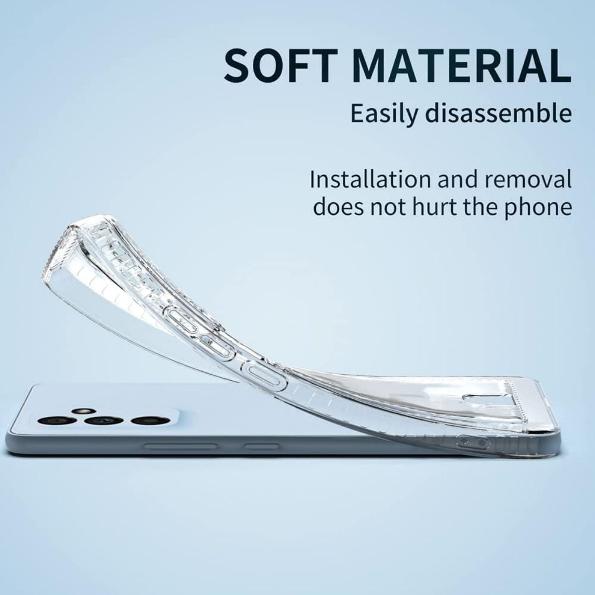 Gel Card (Samsung) Clear Case with Card Slot