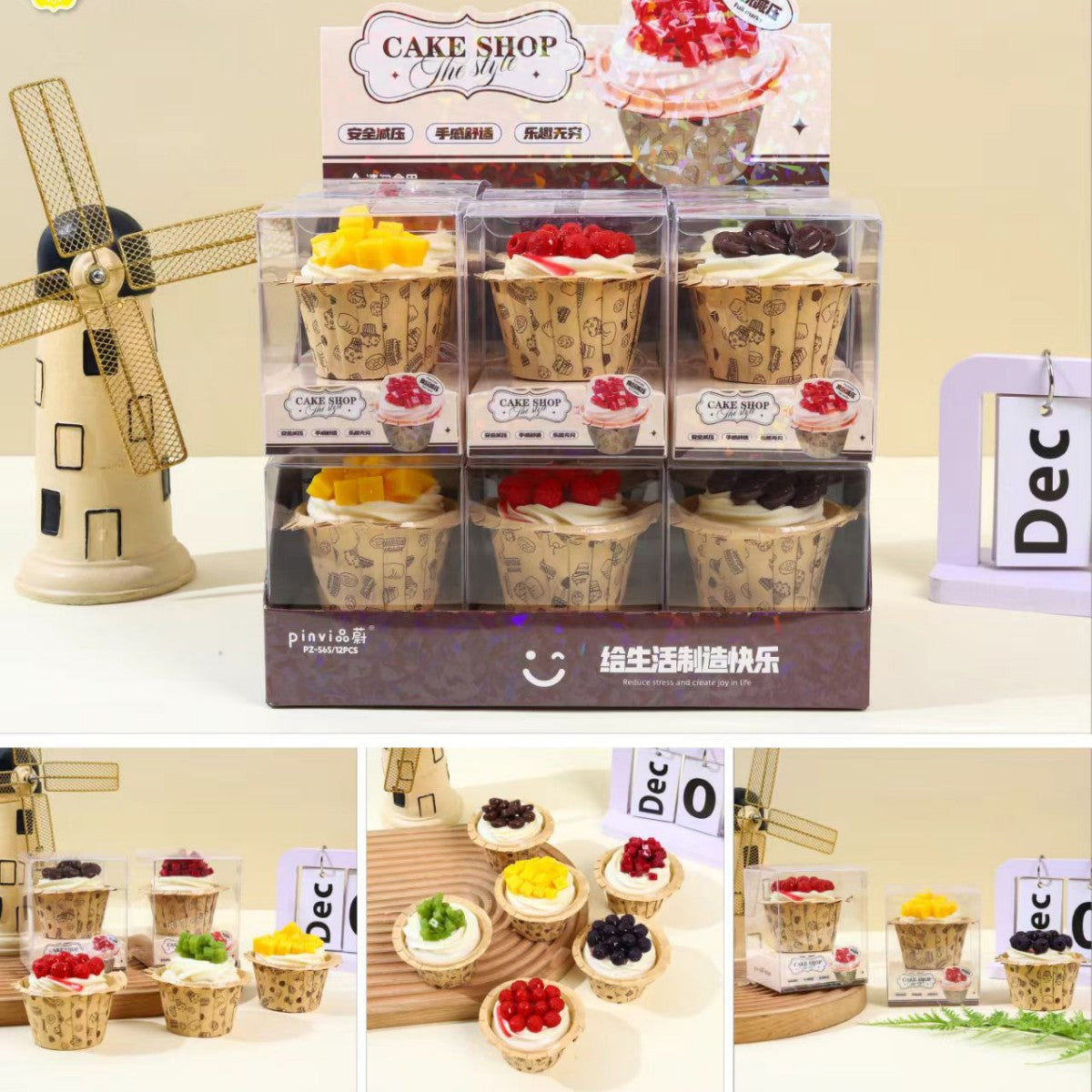 PINVI Kawaii Food Squishies