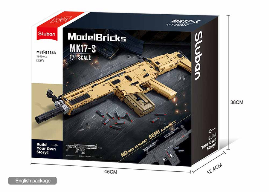 SLUBAN Building Block Gun
