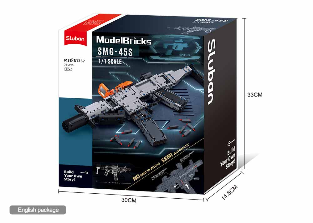 SLUBAN Building Block Gun