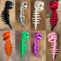 Dinosaur Skeleton Plush Headgear