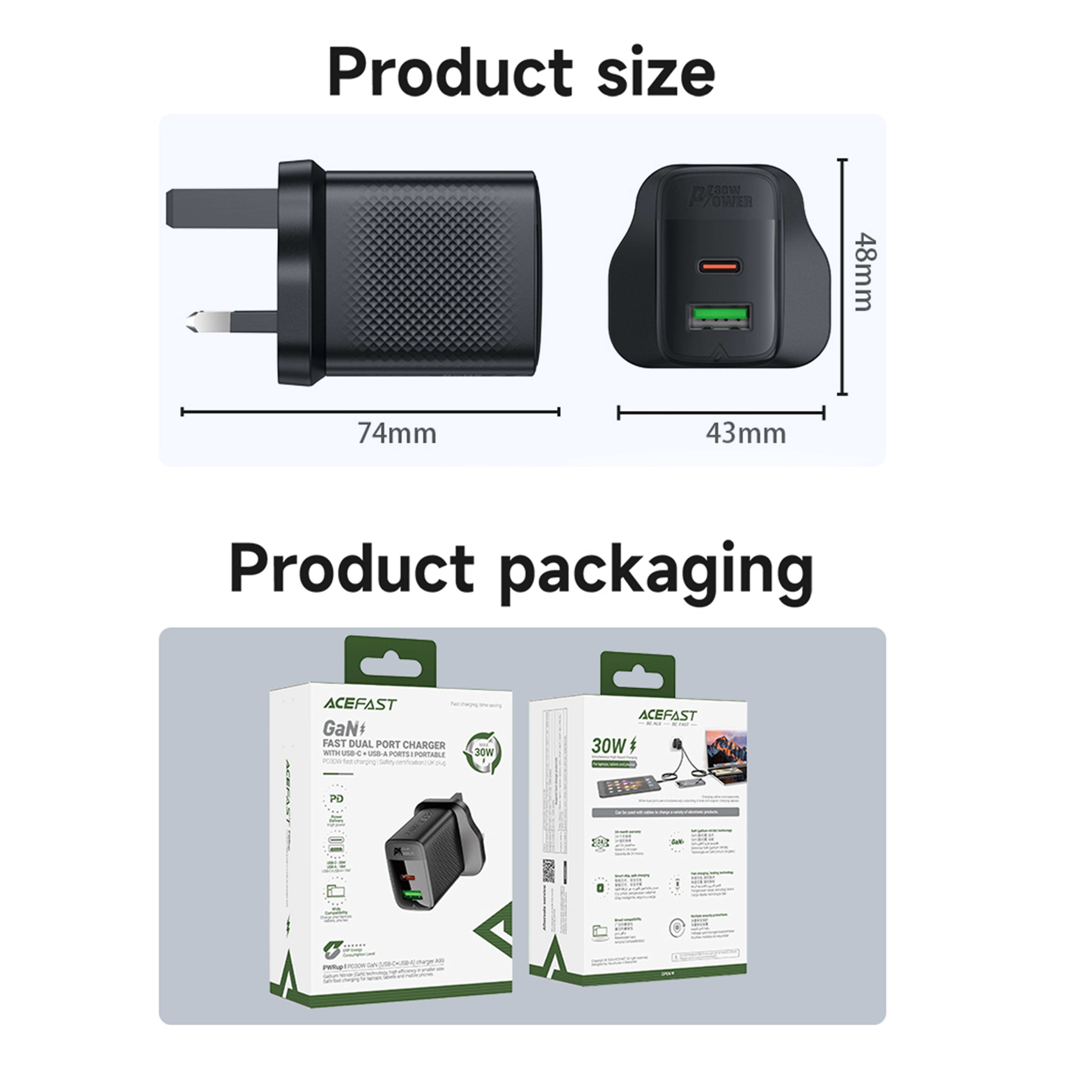 ACEFAST GaN Power Adapter