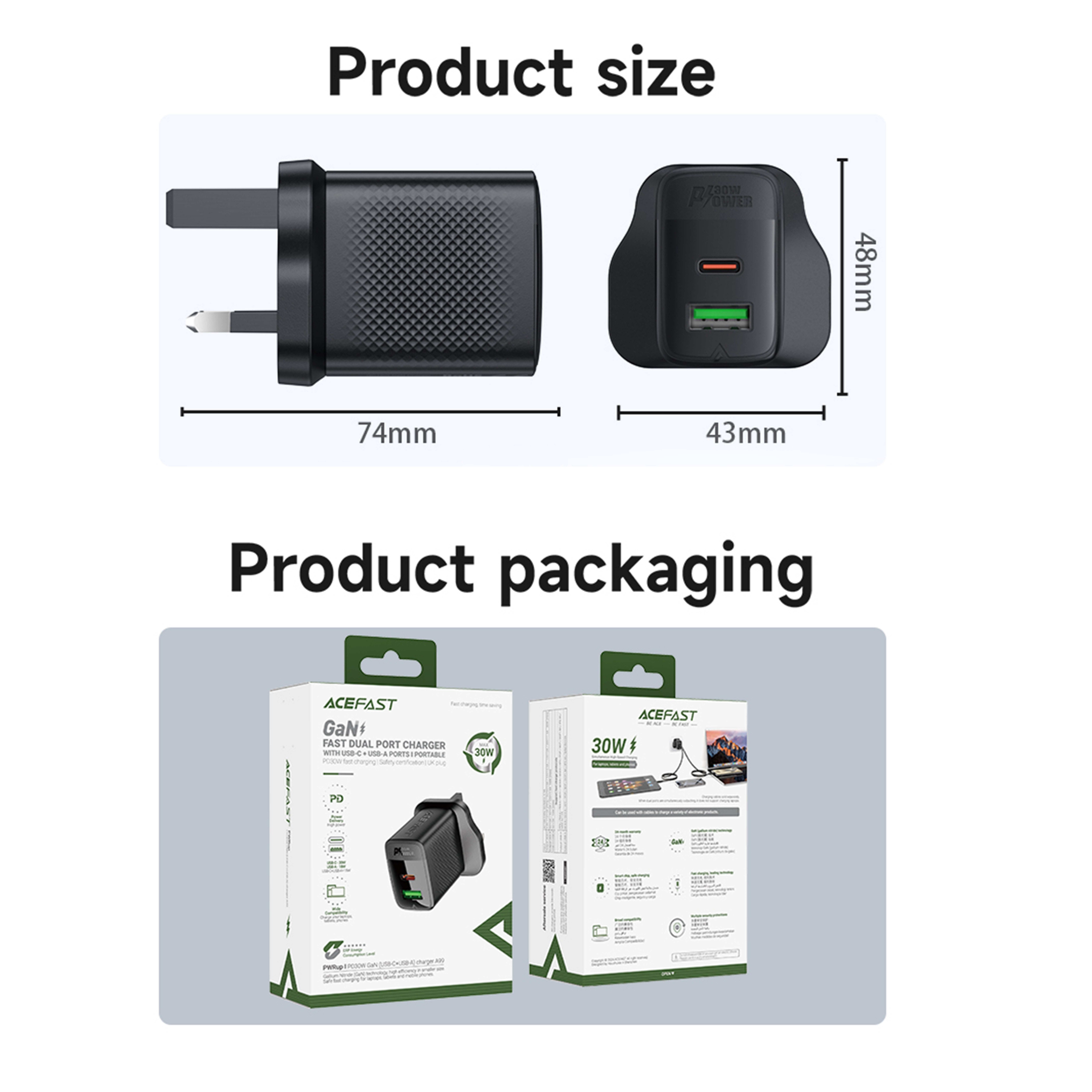 ACEFAST GaN Power Adapter
