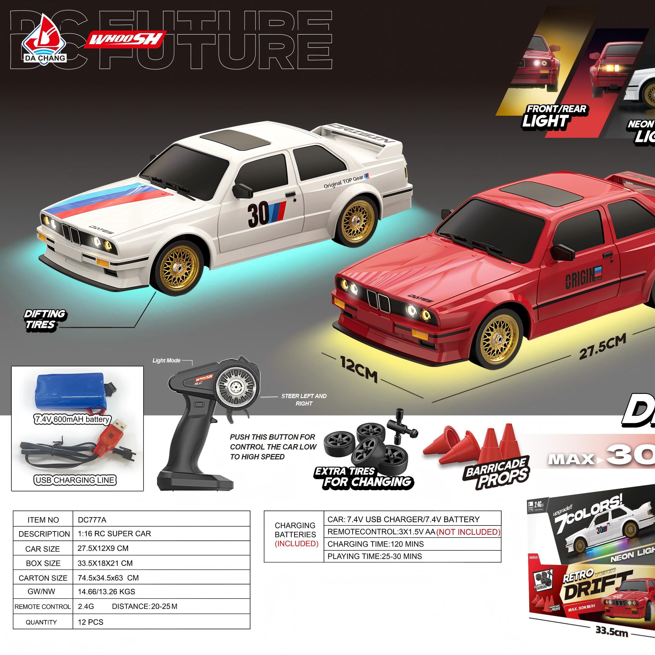 DA CHANG RC Super Car
