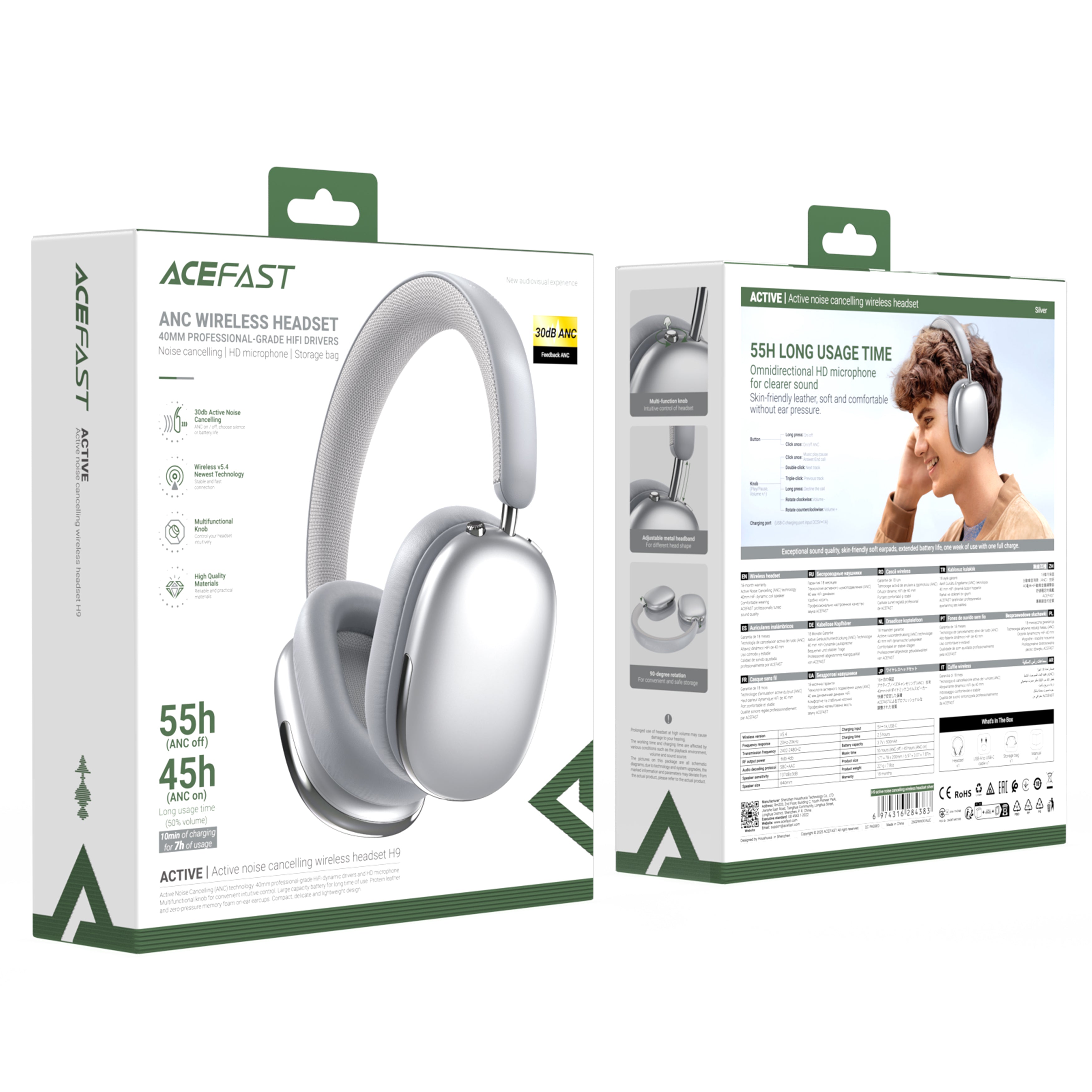 ACEFAST Wireless Headset
