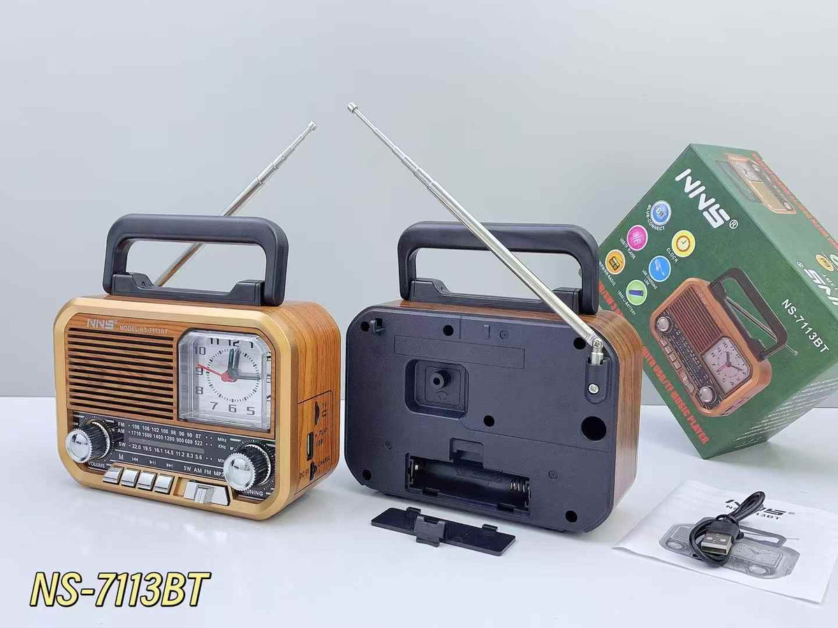 NNS Retro Portable Bluetooth Speaker