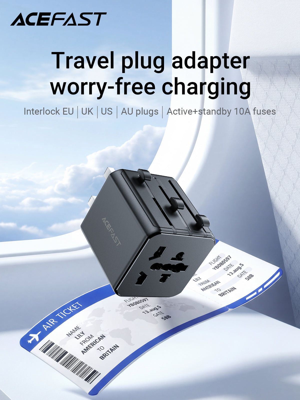 ACEFAST GaN Power Adapter