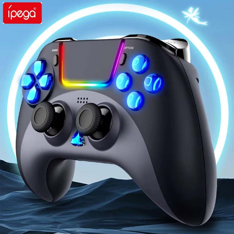 4023B (PS4/ iOS/ Android/ PC) Wireless Game Controller Black