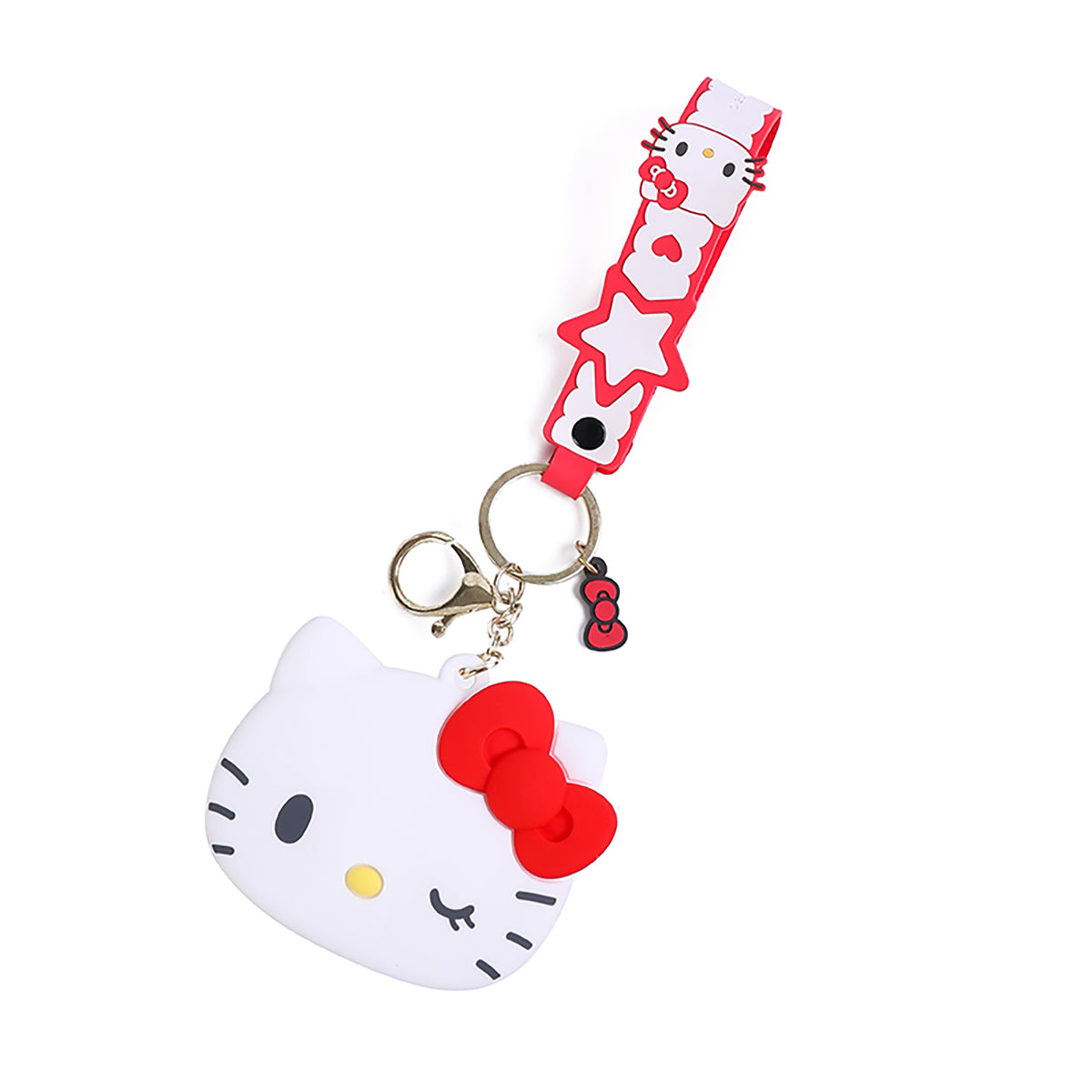 Cartoon Silicone Coin Purse Keychain