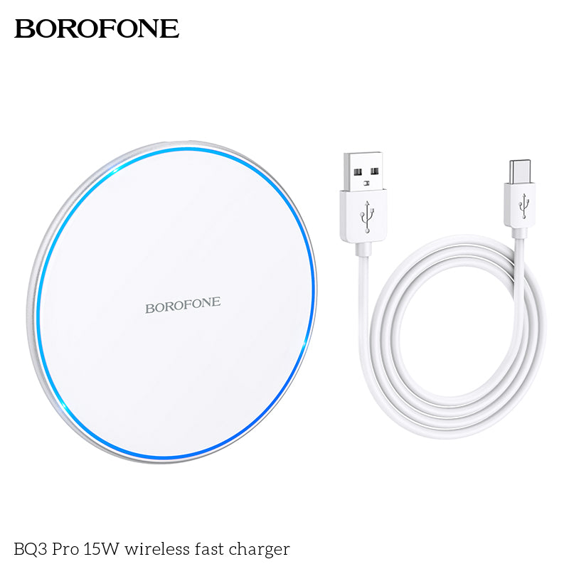 BOROFONE BQ3 Pro 15W Wireless Fast Charger