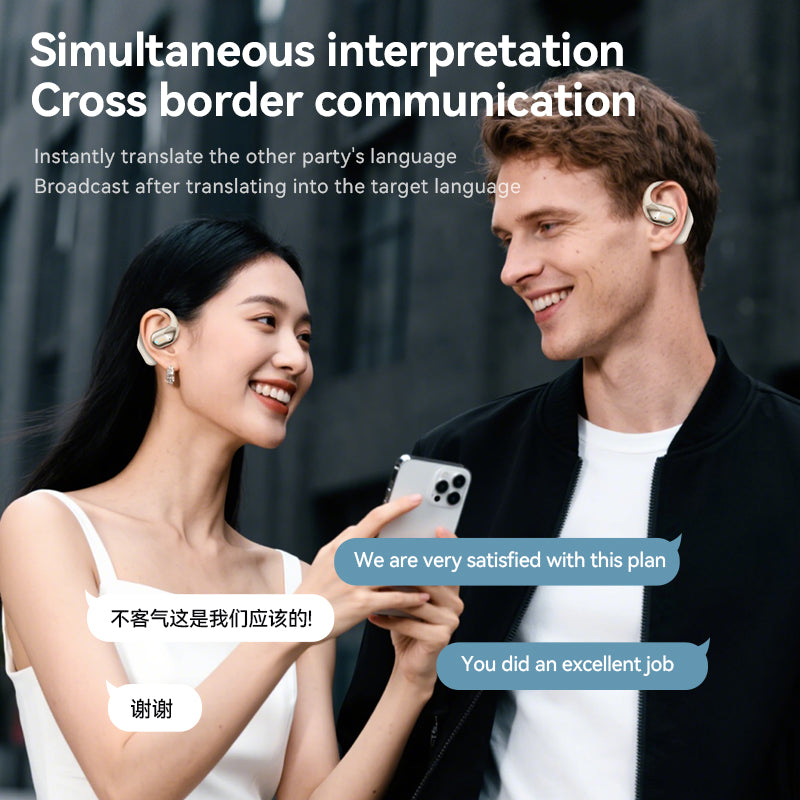 BASS AI-2 AI Translation Open Earphones