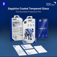 Sapphire Coated Tempered Glass Screen Protector