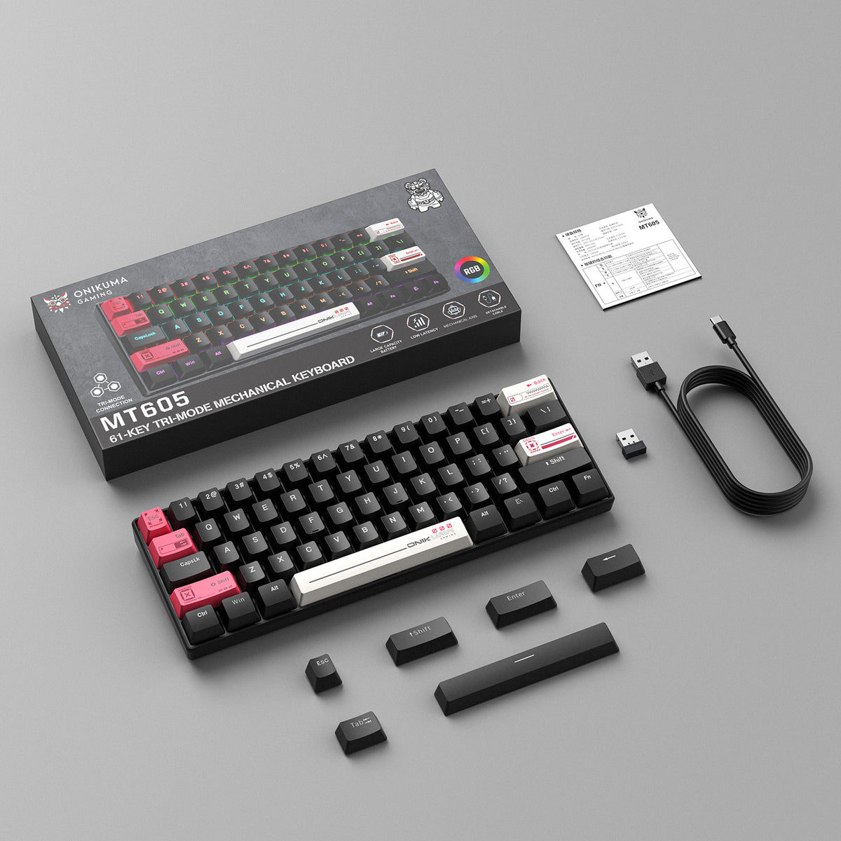 ONIKUMA Microphone , Gaming Keyboard / Mouse