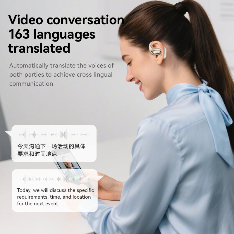 BASS AI-2 AI Translation Open Earphones