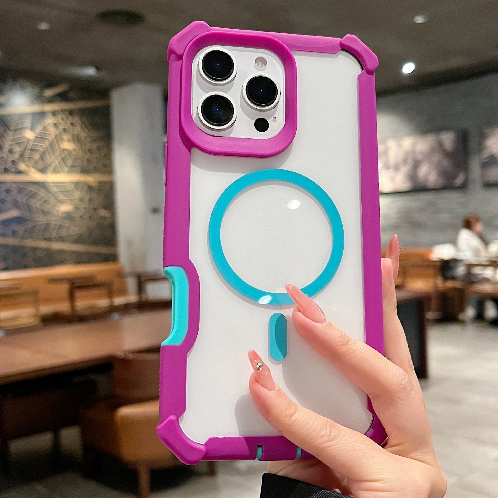 HaloLayer Series (iPhone) Magnetic Clear Case