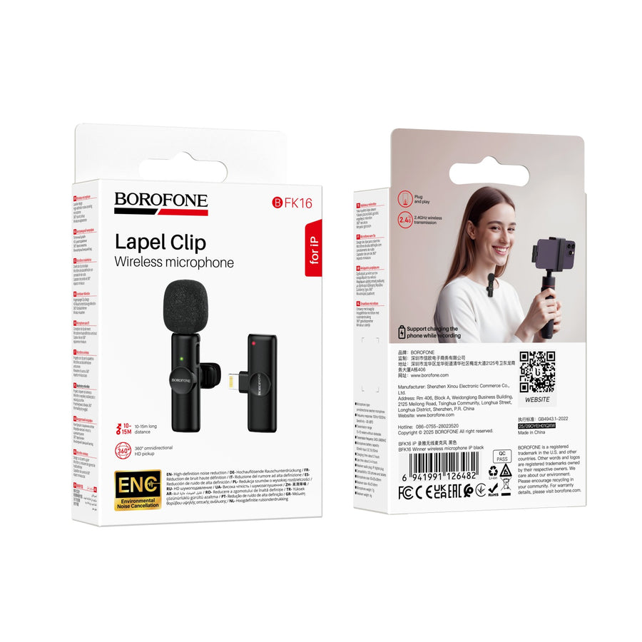 BOROFONE BFK16 Winner Wireless microphone iP