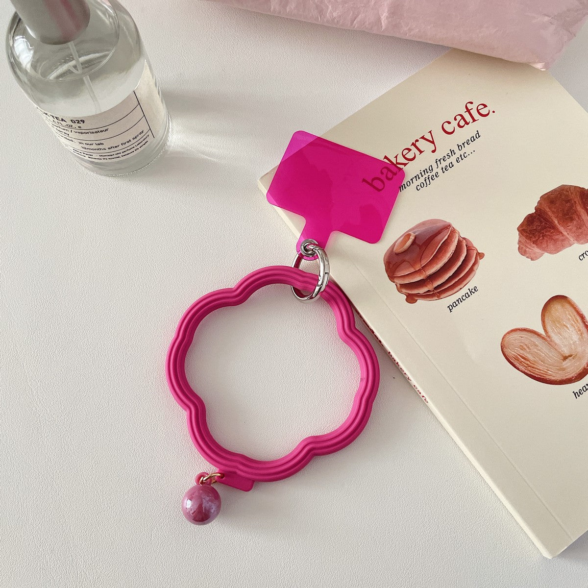 Colorful Wavy Hoop Universal Silicone Phone Wrist Lanyard - Hugmie