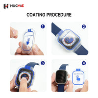 Hugmie® HD Screen Protector With Automatic Stick Film Tool For iWatch Ultra 49mm