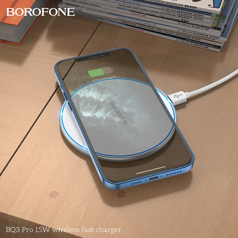 BOROFONE BQ3 Pro 15W Wireless Fast Charger