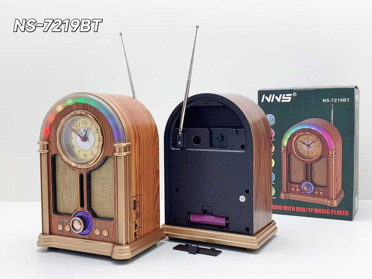 NNS Retro Portable Bluetooth Speaker