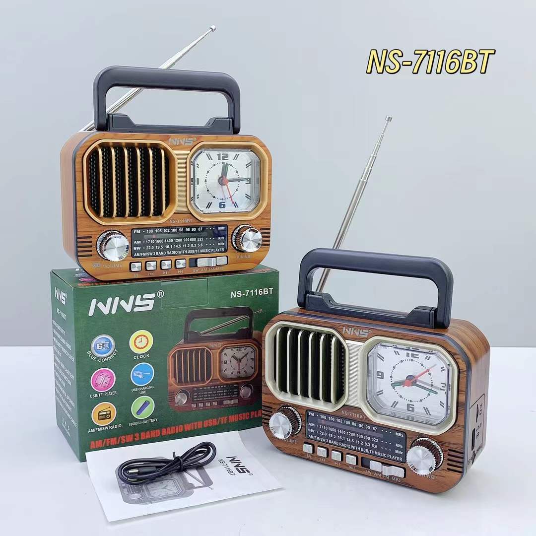 NNS Retro Portable Bluetooth Speaker