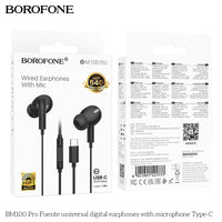 BOROFONE In-ear Wired Earphones with Mic