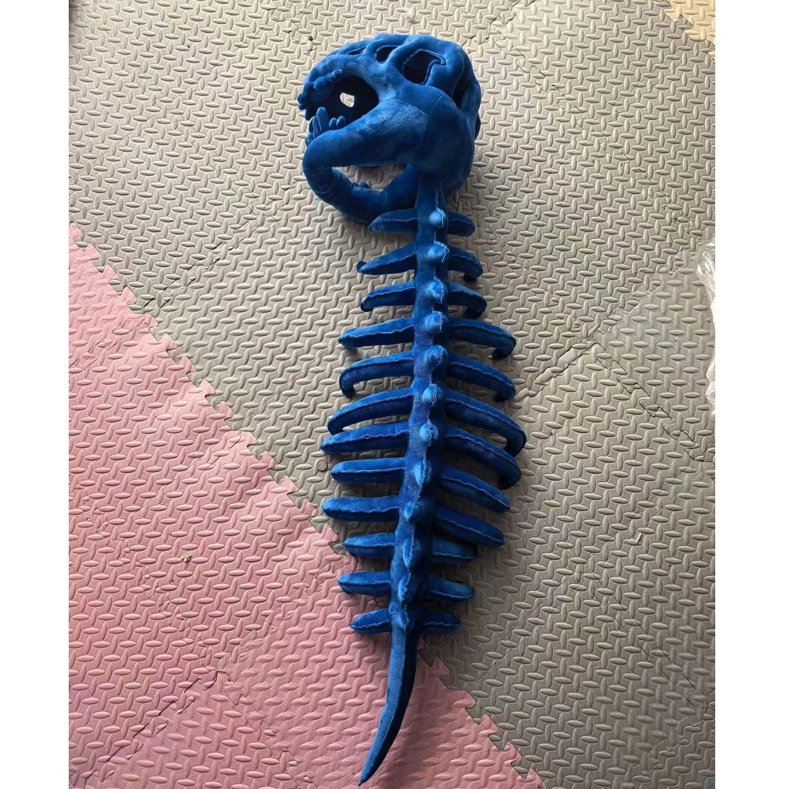 Dinosaur Skeleton Plush Headgear