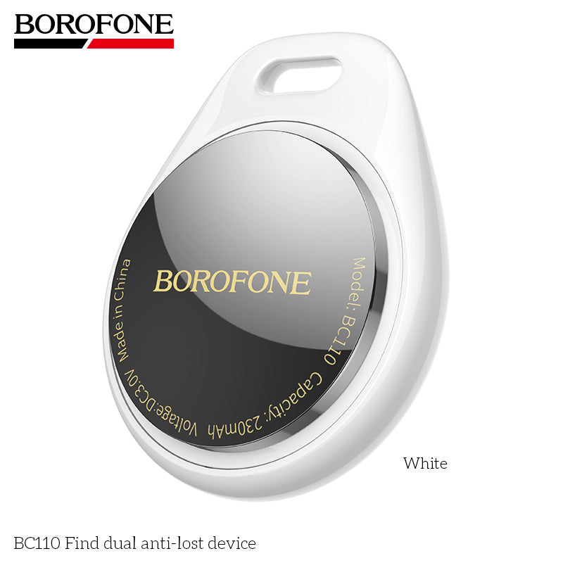 Borofone BC110 Find Dual Anti-Lost Smart Tracker for Keys, Bags & More