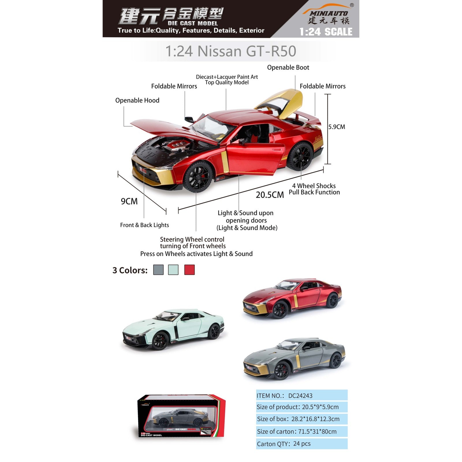 JIANYUAN Die-cast Model