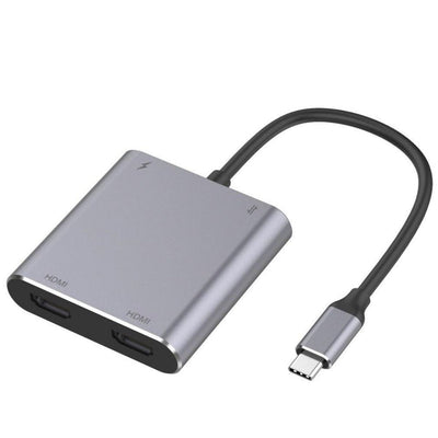 Onten 9175K 4 in 1 Type-C to Dual HDMI Adapter - Hugmie